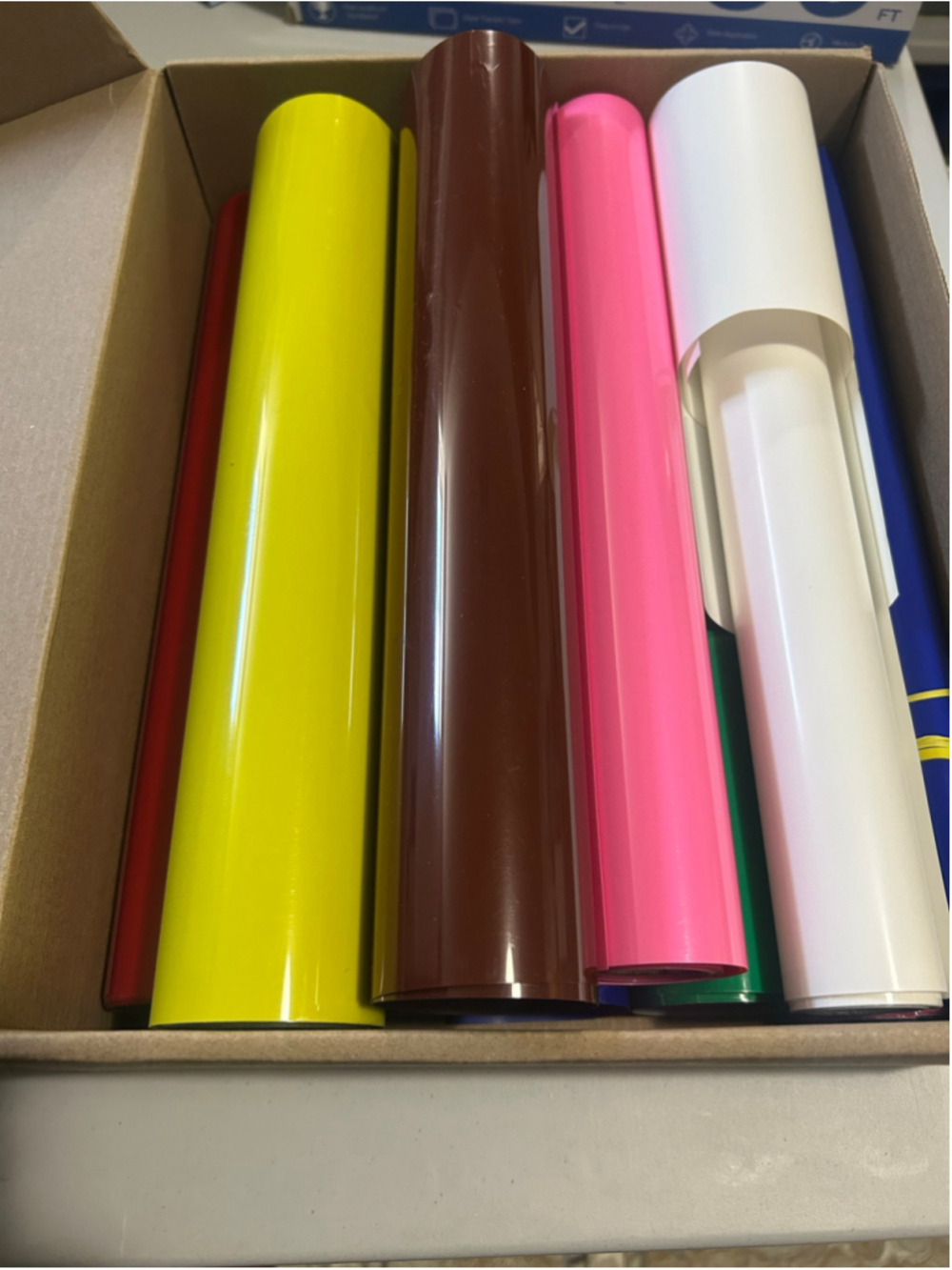 HTV Heat Transfer Vinyl Roll Bundle Multicolor